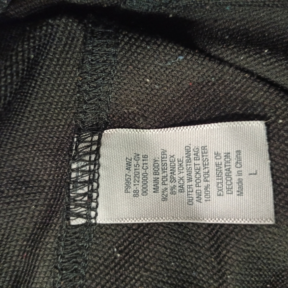 Vintage Champion men's Black  Size large Activewear Pants - Picture 10 of 10